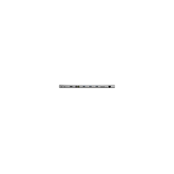 TerraTec Connect c6 - USB 3.2 Gen 1 (3.1 Gen 1) Type-C - Silber - HDMI - RJ-45 - USB 3.2 Gen 1 (3.1 Gen 1) Type-A - Aluminium - China - USB