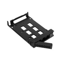 Icy Dock ExpressTray - Frontblende - 2.5 Zoll - SATA - Serial ATA II - Serial ATA III - Schwarz - Metall - Kunststoff - 6 Gbit/s