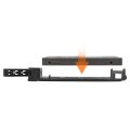 Icy Dock ExpressTray - Frontblende - 2.5" - SATA - Serial ATA II - Serial ATA III - Schwarz - Metall - Kunststoff - 6 Gbit/s