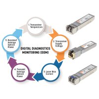 Intellinet 508759 - Faseroptik - 10000 Mbit/s - SFP+ - LC - 9/125 µm - LR