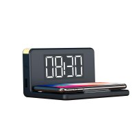 RealPower ChargeAir - Digitaler Wecker - Rechteck -...