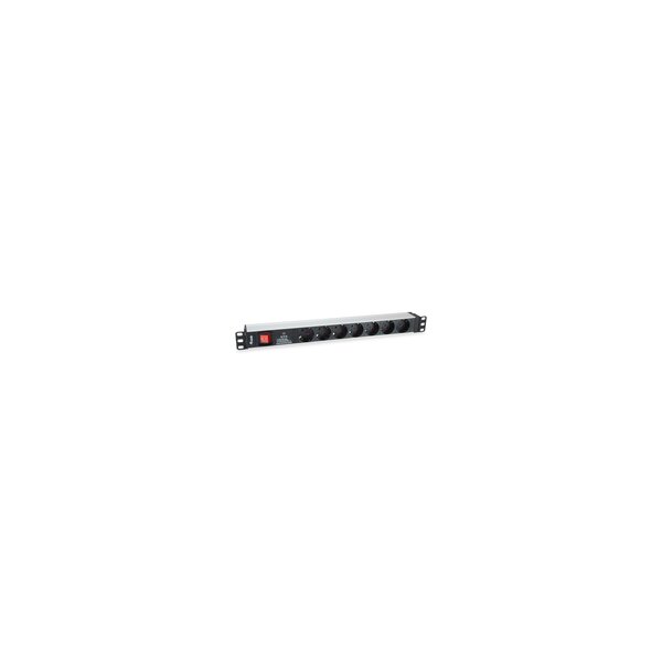 Equip 333309 - 1,8 m - Drinnen - Typ F - Type F (CEE 7/4) - 1,5 mm² - Aluminium