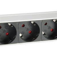 Equip 333309 - 1,8 m - 7 AC-Ausgänge - Indoor - Typ F - Typ F - 1,5 mm²