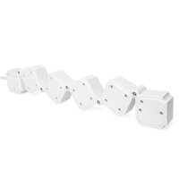 DIGITUS Flexible 4-fach Steckdosenleiste mit 2...