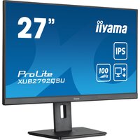 Iiyama ProLite 27  (68.5 cm) Monitor mit QHD-Auflösung - IPS-Panel-Technologie - 100Hz Bildwiederholrate und einem 150 mm höhenverstellbaren Standfuß - 68,6 cm (27") - 2560 x 1440 Pixel - Full HD - LED - 0,4 ms - Schwarz
