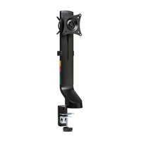 Kensington SmartFit® Platzsparender Single Monitorarm - Klemme /Bolzen - 8 kg - 81,3 cm (32") - Höhenverstellung - Schwarz