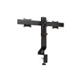 Kensington SmartFit® Platzsparender Dual Monitorarm - Klemme /Bolzen - 8 kg - 68,6 cm (27") - Höhenverstellung - Schwarz
