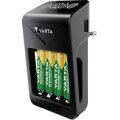 Varta Ladegerät LCD Plug Charger++ 4x AA 2100 mAh - Ladegerät - Nickel-Metallhydrid (NiMH)