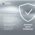 Varta Ladegerät LCD Plug Charger++ 4x AA 2100 mAh - Ladegerät - Nickel-Metallhydrid (NiMH)