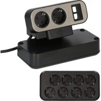 Brennenstuhl estilo Duplex-Steckdose 2x Keystone-Module...
