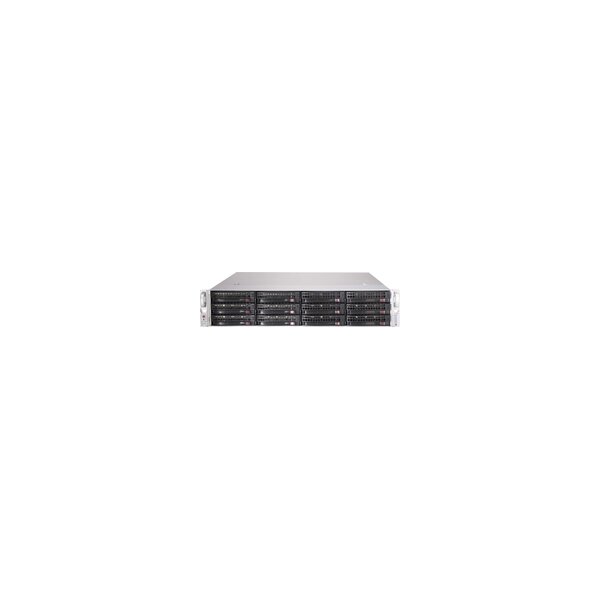 Supermicro CSE-826BE2C-R609JBOD - Rack (2U) - Schwarz