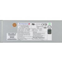 Supermicro PWS-1K68A-1R - 800 W - 100 - 240 V - 1600 W - 50 - 60 Hz - 7 - 11 A - Aktiv