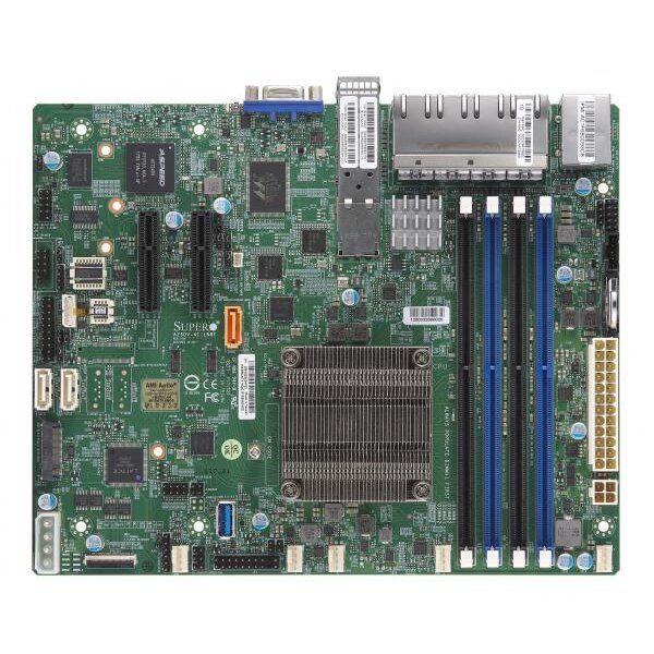Supermicro Motherboard A2SDV-4C-LN10PF retail pack - Mainboard - ATX