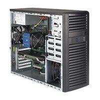 Supermicro SYS-5039C-T - Midi-Tower - Workstation Barebone - Intel C246 - LGA 1151 (Socket H4) - DDR4-SDRAM - Serial ATA III