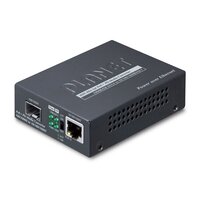 Planet PoE+ to SFP Media Converter - Converter - Glasfaser (LWL)