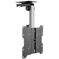Techly Deckenhalterung Falt- und Einziehbar für LCD...