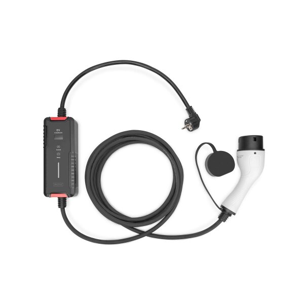 DIGITUS - DK-1P16-A-050-BL - EV Ladeadap. 230V T2 5m Tasche