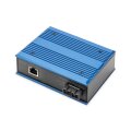 DIGITUS Industrieller Gigabit Medienkonverter RJ45, SC 20 km