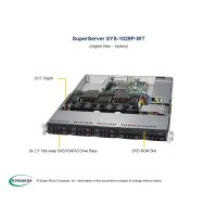 Supermicro SuperServer 1029P-WT - Intel® C621 - LGA...