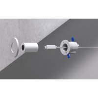 Ubiquiti AI Theta Professional Wide-Angle Lens - Linse - Drinnen - Weiß - Ubiquiti Networks - Aluminium - Polycarbonat (PC) - H.264