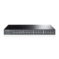 TP-LINK TL-SF1048 - Unmanaged - Fast Ethernet (10/100) - Rack-Einbau - 1U