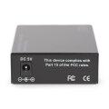 DIGITUS Gigabit Multimode/Singlemode Medienkonverter SC/SC