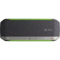 Poly Sync 40+ für Microsoft Teams zertifiziertes USB-A-USB-C-Speakerphone +BT700 USB-A-Adapter - Mobiltelefon/PC - Schwarz - Silber - 55 dB - 1,05 m - IP64 - Berührung