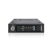 Icy Dock MB601VK-B - Schwarz - Metall - 32 Gbit/s - 101,2...