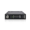 Icy Dock MB601VK-B - Schwarz - Metall - 32 Gbit/s - 101,2 mm - 161,2 mm - 25,4 mm