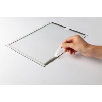 Durable Dokumentenhalter selbstkleben A4 5 Stück anthra grau