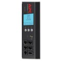 APC Rack PDU 2G - mit Messfunktion über Ausgang mit Schaltung - Null HE - 20 A/208 V - 16 A/230 V - (21) C13 & (3) C19 - Messgerät - Metered-by-outlet - Geändert - 0U - Senkrecht - Schwarz - 24 AC-Ausgänge - C13-Koppler - C19-Koppler