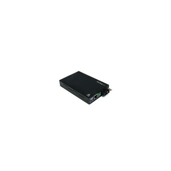 StarTech.com 10/100 Mbit/s Ethernet Single Mode LWL / Glasfaser SC Medienkonverter 30 km - 200 Mbit/s - 10Base-T - 100Base-FX - Schnelles Ethernet - 10,100 Mbit/s - Voll - Halb