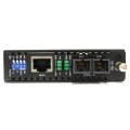 StarTech.com 10/100 Mbit/s Ethernet Single Mode LWL / Glasfaser SC Medienkonverter 30 km - 200 Mbit/s - 10Base-T - 100Base-FX - Schnelles Ethernet - 10,100 Mbit/s - Voll - Halb