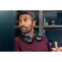 Poly Voyager Surround 80 UC USB-C-Headset + USB-C/A-Adapter - Kabellos - Musik/Alltag - 275 g - Kopfhörer - Schwarz