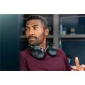 Poly Voyager Surround 80 UC USB-C-Headset + USB-C/A-Adapter - Kabellos - Musik/Alltag - 275 g - Kopfhörer - Schwarz