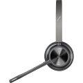 Poly Voyager 4320 USB-C Headset +BT700 Dongle - für Microsoft Teams zertifiziert - Kabellos - Büro/Callcenter - Kopfhörer - Schwarz