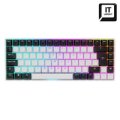 Sharkoon SKILLER SGK50 S3 wei. IT-Layout. Gateron Yellow - Tastatur - 85 Tasten