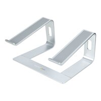 StarTech.com Schreibtisch Laptophalter - Laptophalterung/Laptop ablage/erhöhung bis 5kg Tragkraft - Notebook Ablage/Laptop Riser für Macbook Air/Pro - Dell XPS - Lenovo - Aluminium - Laptop-Ständer - Silber - Aluminium - 43,2 cm (17") - 5 kg - 223 mm
