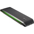 Poly Sync 60 Freisprecheinrichtung - Mobiltelefon/PC - Schwarz - Silber - 30 m - 55 dB - 1,5 m - IP64