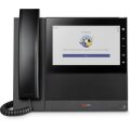 Poly CCX 600 Business-Medientelefon für Microsoft Teams und PoE-fähig - IP-Telefon - Schwarz - Kabelgebundenes Mobilteil - Tisch/Wand - Android - Digital
