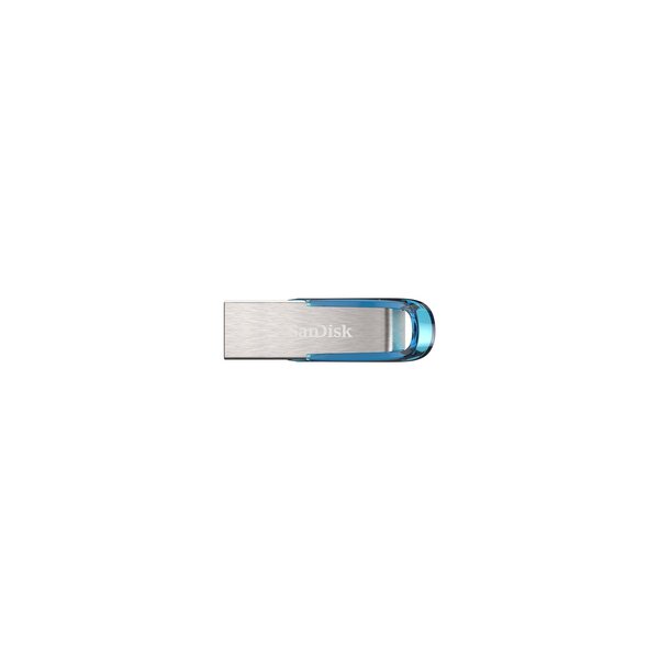 SanDisk Ultra Flair - 32 GB - USB Typ-A - 3.2 Gen 1 (3.1 Gen 1) - 150 MB/s - Ohne Deckel - Blau - Silber
