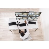 Ergotron LX Series LX Dual Stacking Arm Tall Pole - Klemme - 20 kg - 101,6 cm (40") - 100 x 100 mm - Höhenverstellung - Aluminium