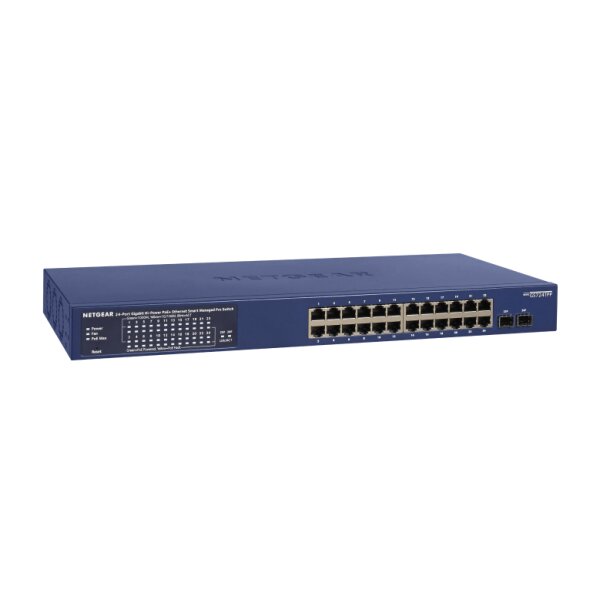 Netgear Smart GS724TP - Switch - L3 Lite - - 24 x/1000 PoE++ 2 - Switch - 1 Gbps