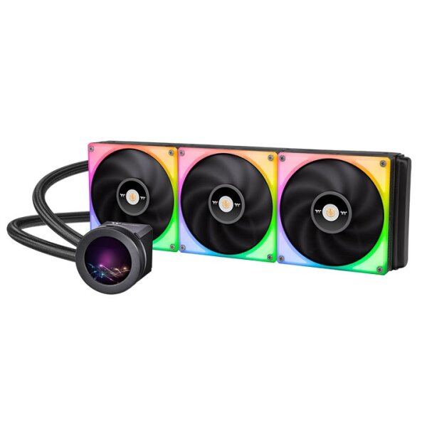 Thermaltake TT Toughliquid Ultra 420 - All-in-One-Flüssigkeitskühler - 500 RPM - 2000 RPM - 30,7 dB - 107 cfm - Schwarz