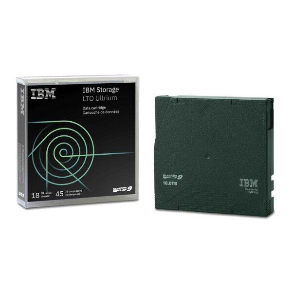 IBM 02XW568 - Leeres Datenband - LTO - 18 TB - 45 TB - Grün