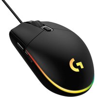 Logitech G G203 Lightsync - USB Typ-A - 8000 DPI - 1 ms - Schwarz