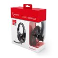 Gembird MHS-001 - Kabelgebunden - Musik - 20 - 20000 Hz - 280 g - Kopfhörer - Schwarz