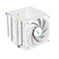 Deepcool AK620 Digital WH 6x Heat Pipe All Black Dual Tower Air Cooler Real-Time CPU Status - AMD Sockel AM4 (Ryzen) - AMD Sockel AM5 (Ryzen Zen4)