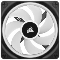 Corsair CUE LINK QX120 RGB - Ventilator - 12 cm - 480 RPM - 2400 RPM - Schwarz - Weiß