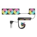 Corsair CUE LINK QX120 RGB - Ventilator - 12 cm - 480 RPM - 2400 RPM - Schwarz - Weiß
